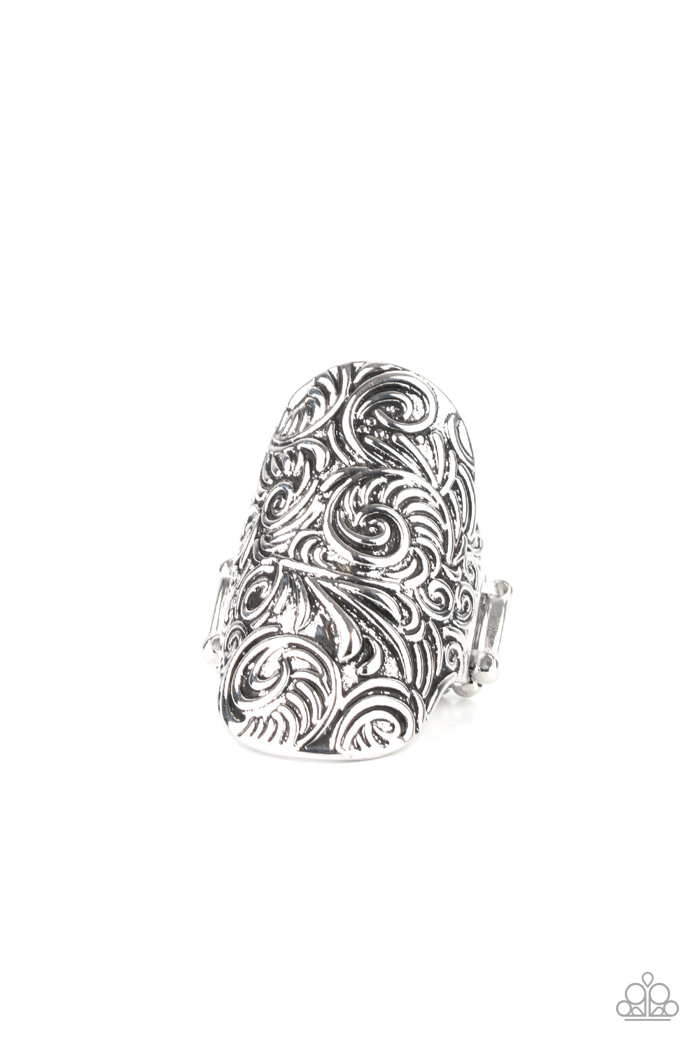 Paparazzi Rings - Paisley Paradise - Silver