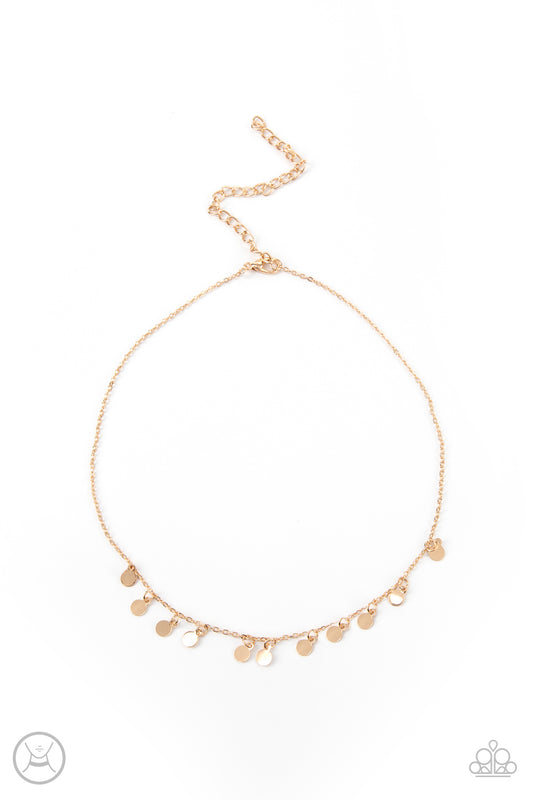 Paparazzi Necklaces - Ready, Set, Disco! - Gold