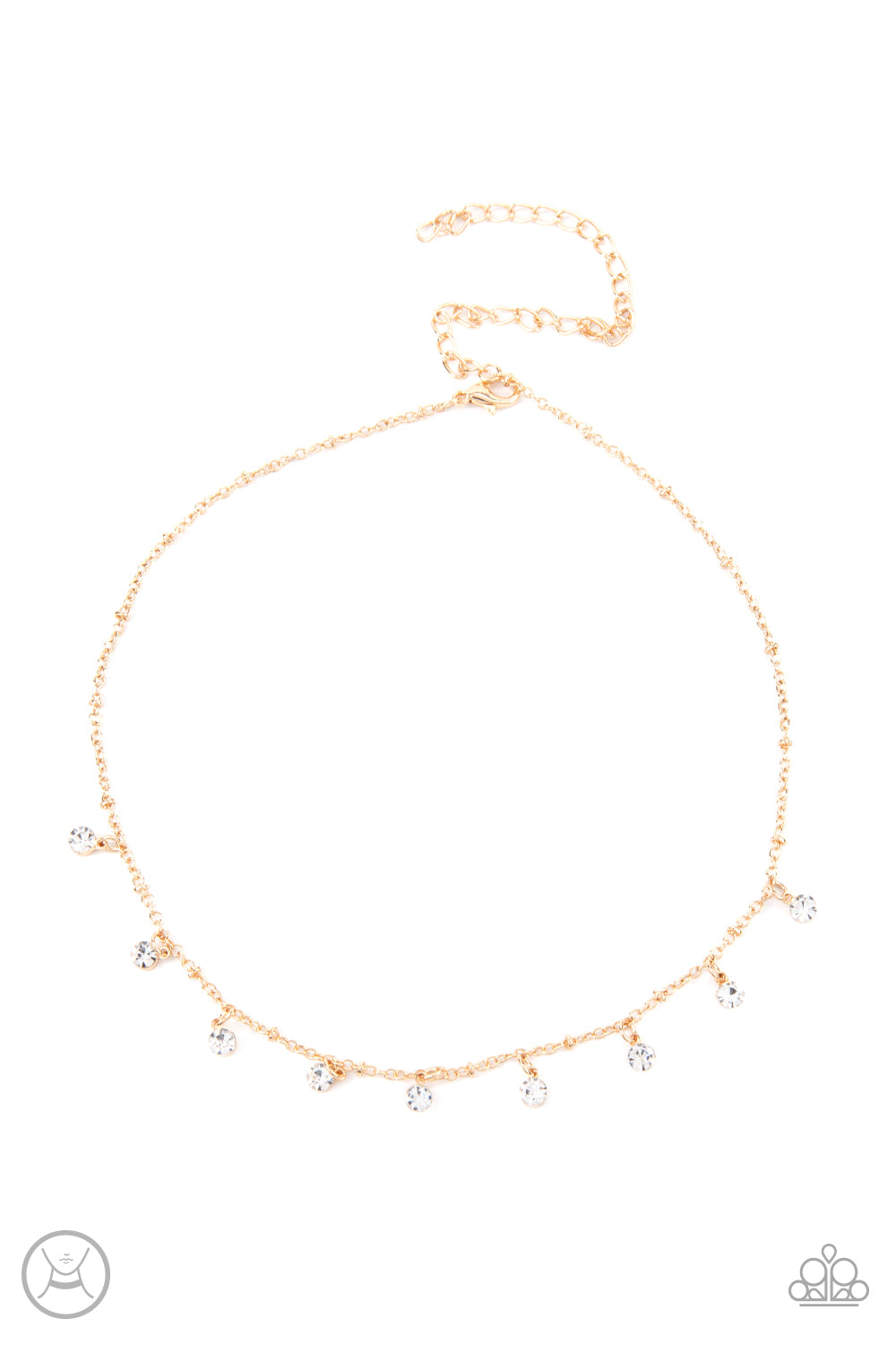Paparazzi Necklaces - Dainty Diva - Gold