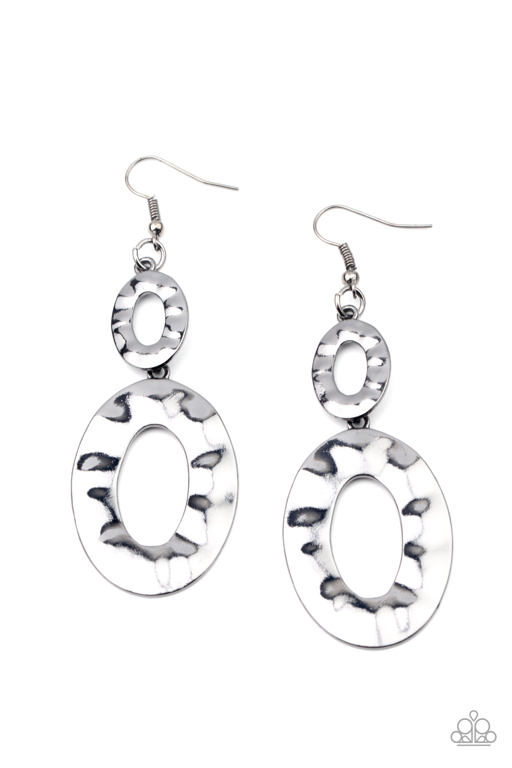 Paparazzi Earrings - Bring On The Basics - Black