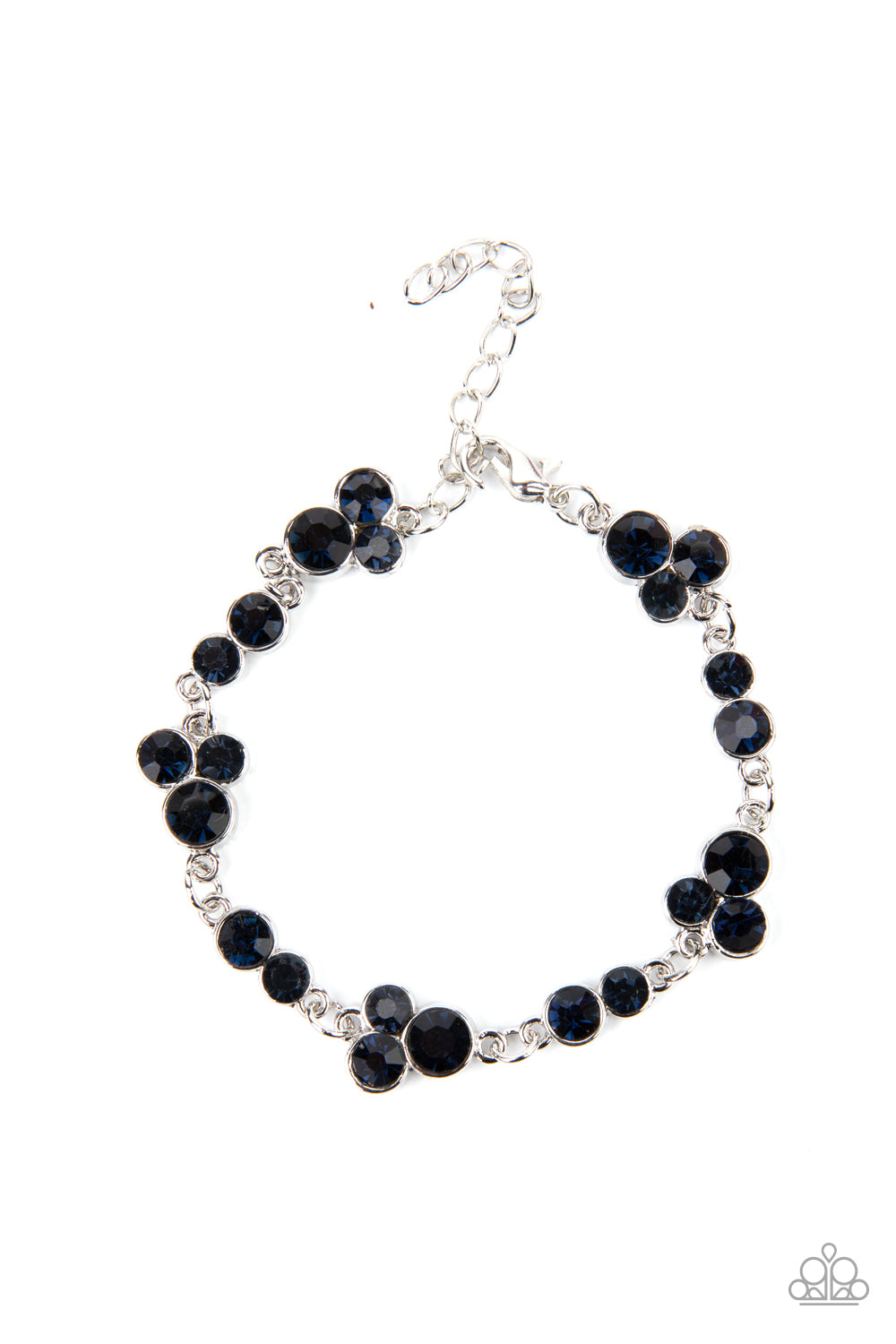 Paparazzi Bracelets - Social GLISTENING - Blue