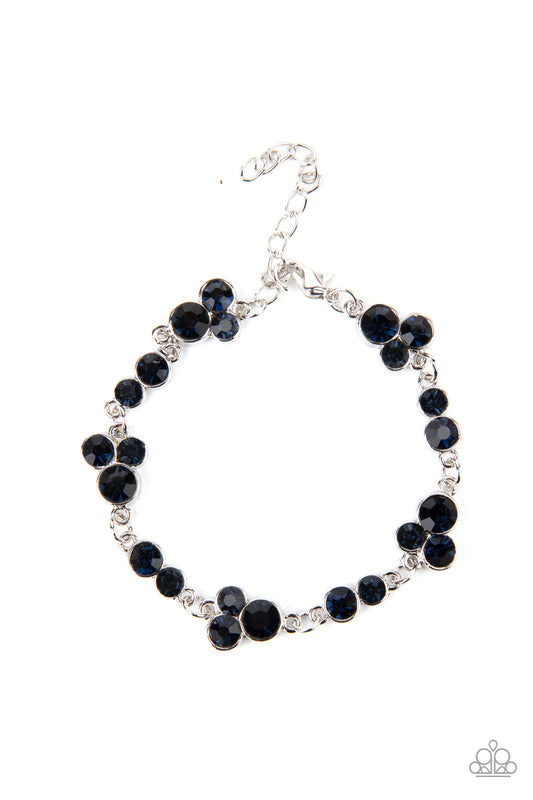 Paparazzi Bracelets - Social GLISTENING - Blue