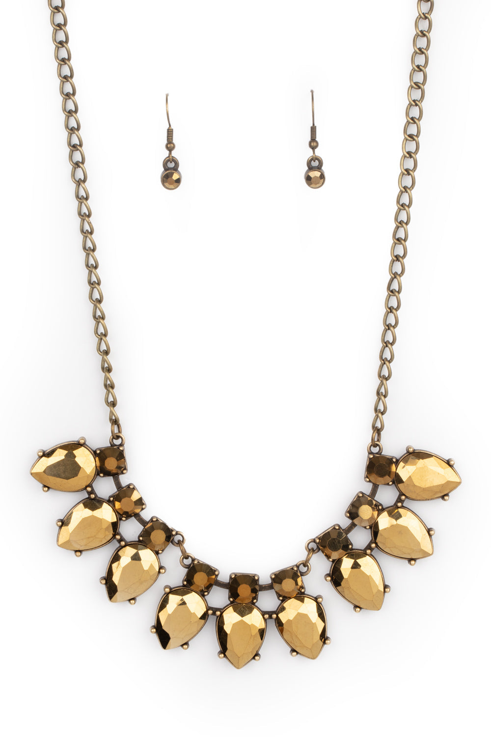 Paparazzi Necklaces - Extra Enticing - Brass