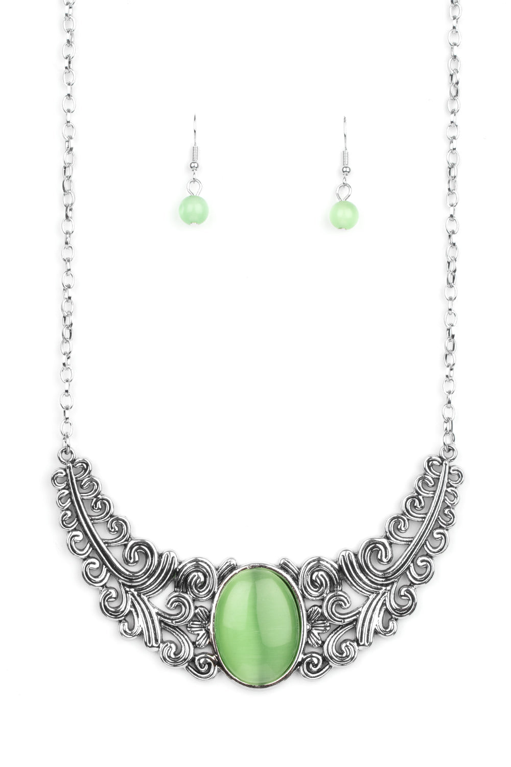 Paparazzi Necklaces - Celestial Eden - Green