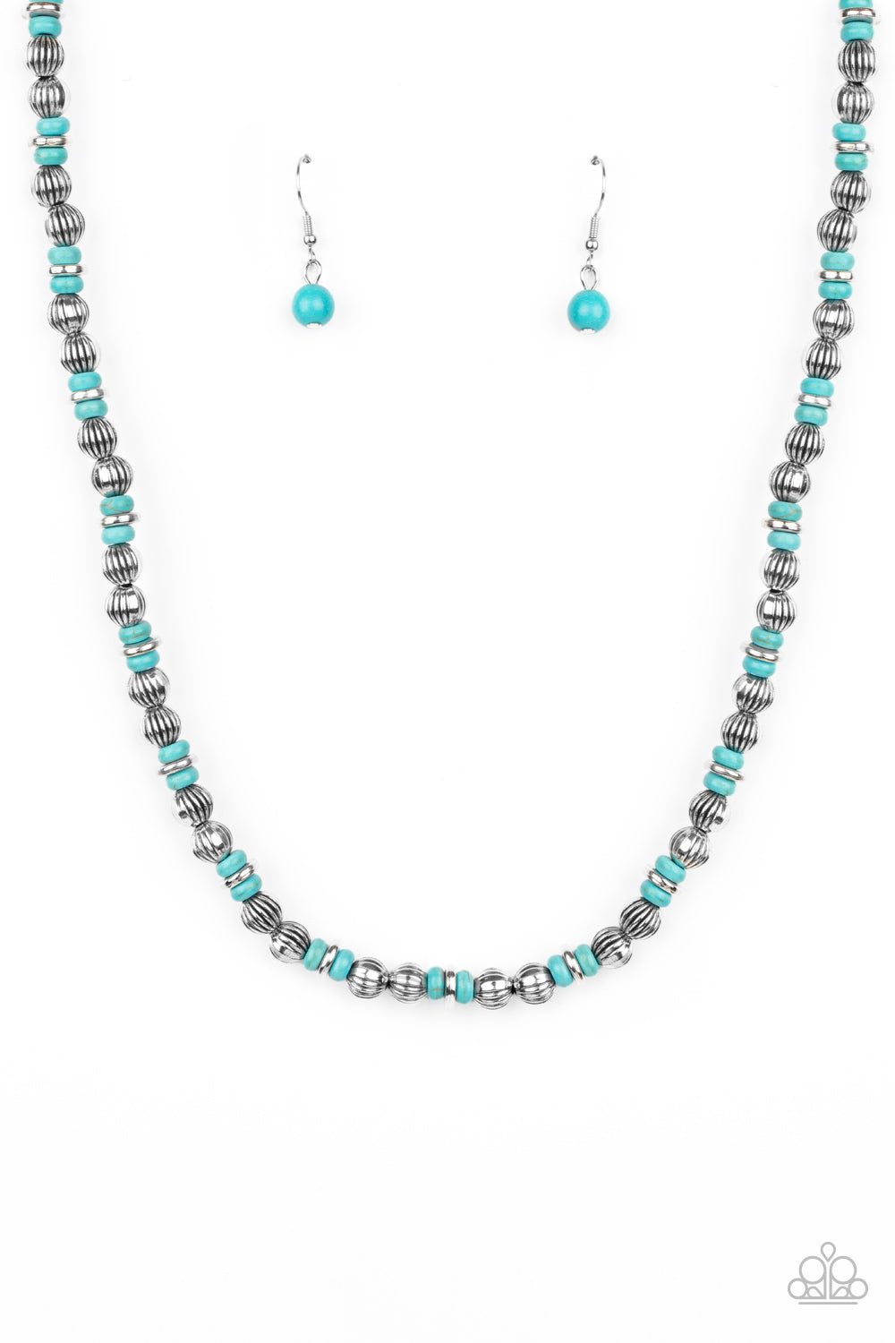 Paparazzi Necklaces - Zen You Less Expect It - Blue