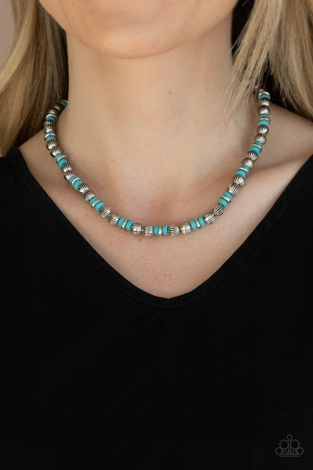 Paparazzi Necklaces - Zen You Less Expect It - Blue