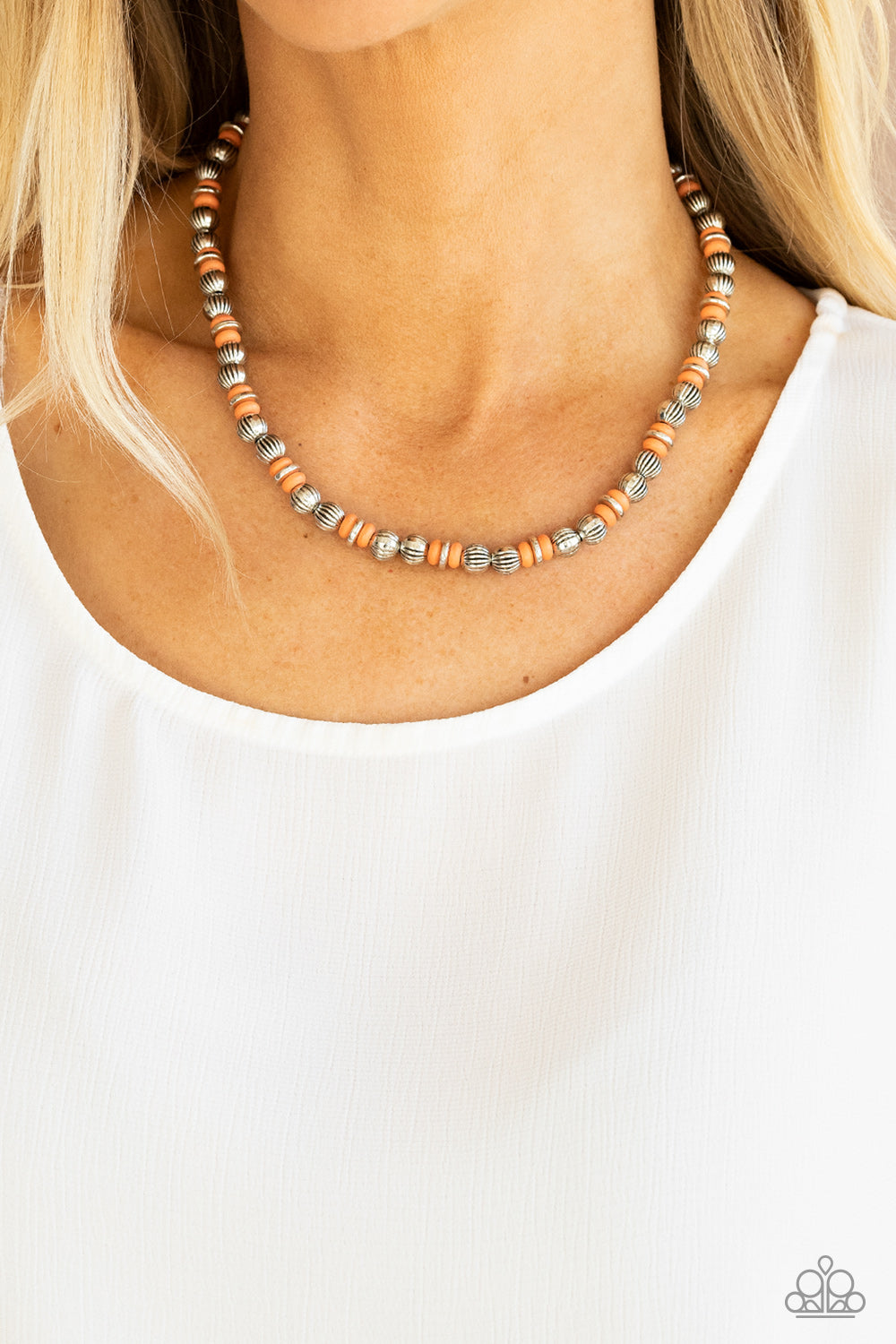 Paparazzi Necklaces - Zen You Least Expect It - Orange