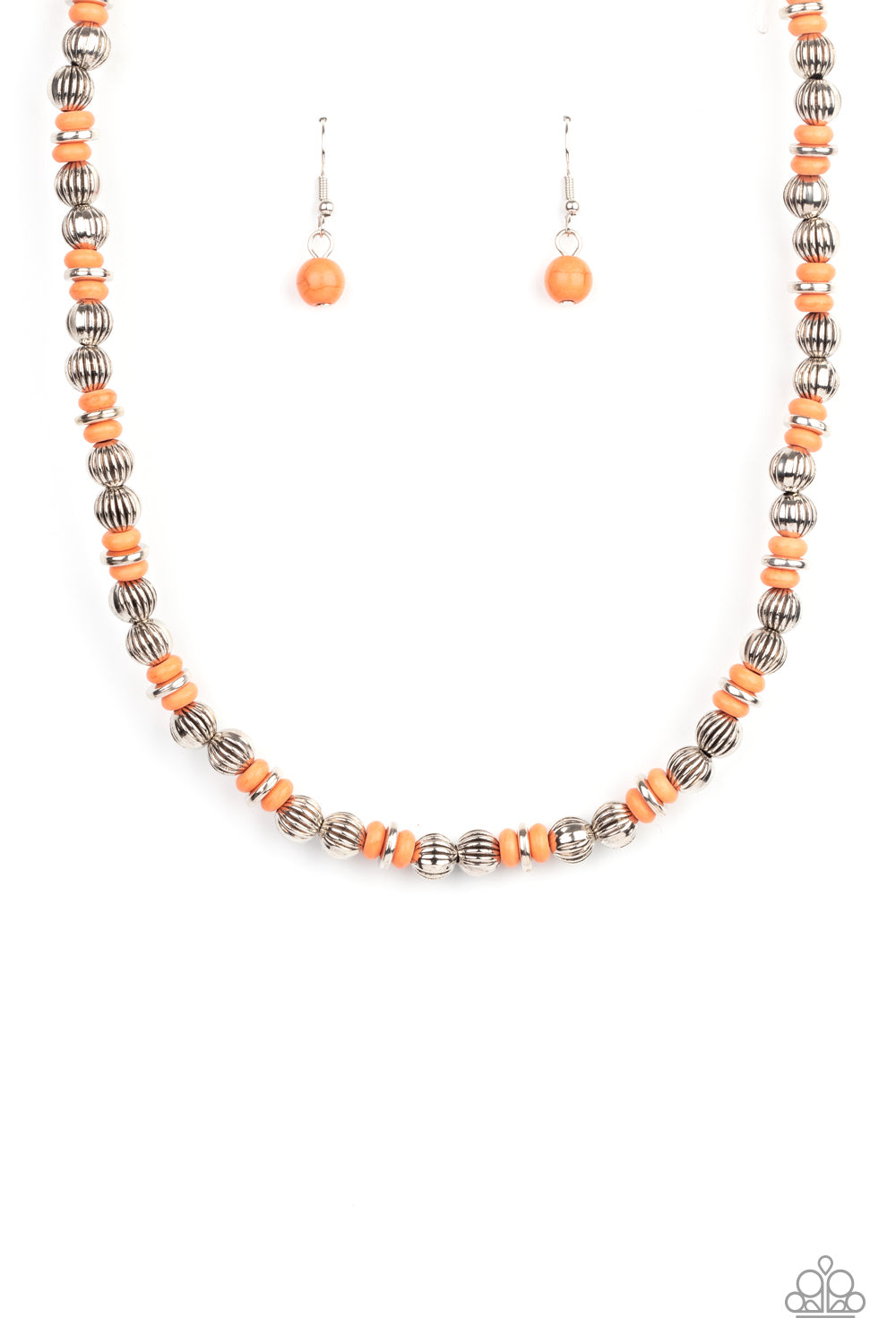 Paparazzi Necklaces - Zen You Least Expect It - Orange