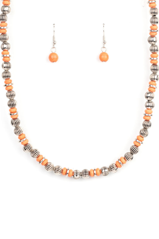 Paparazzi Necklaces - Zen You Least Expect It - Orange