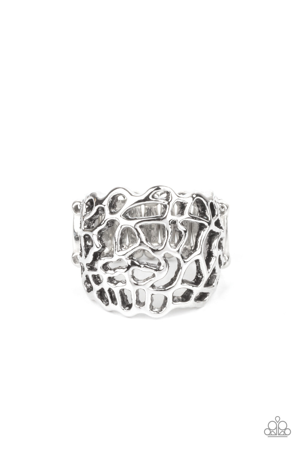 Paparazzi Rings - Get Your Frill - Silver