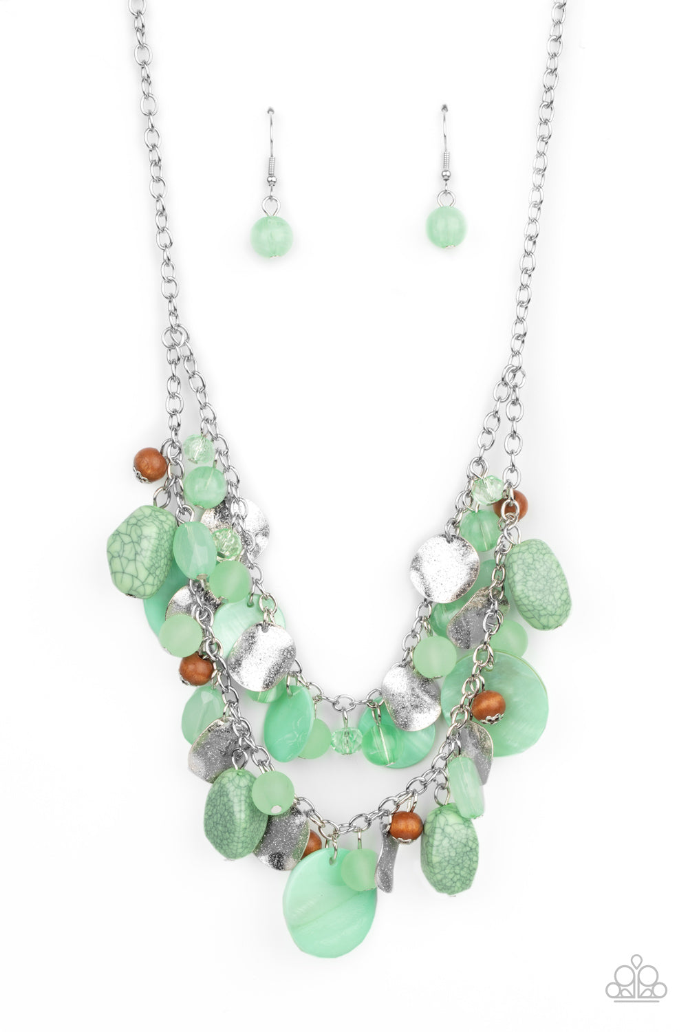 Paparazzi Necklaces - Spring Goddess - Green
