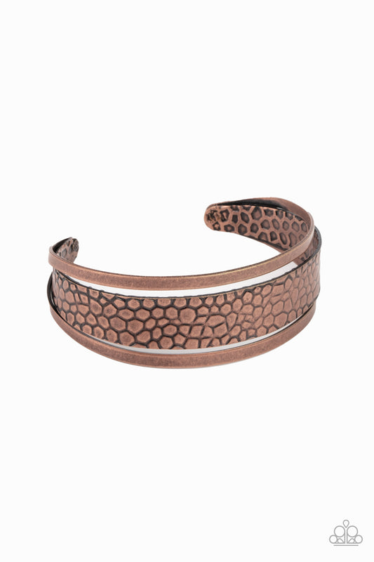 Paparazzi Bracelets - Jungle Jingle - Copper