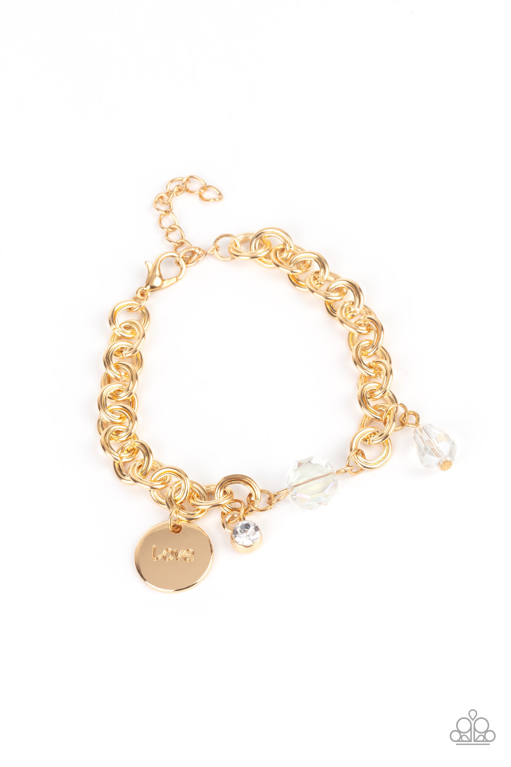 Paparazzi Bracelets - Lovable Luster - Gold