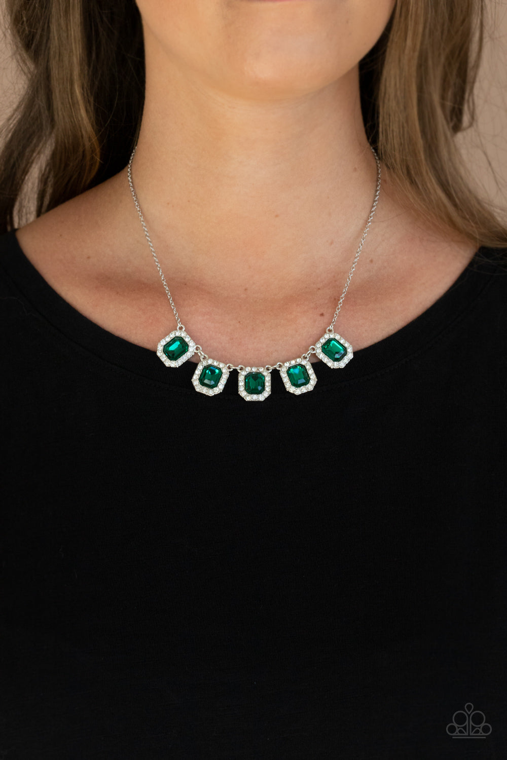 Paparazzi Necklaces - Next Level Luster - Green