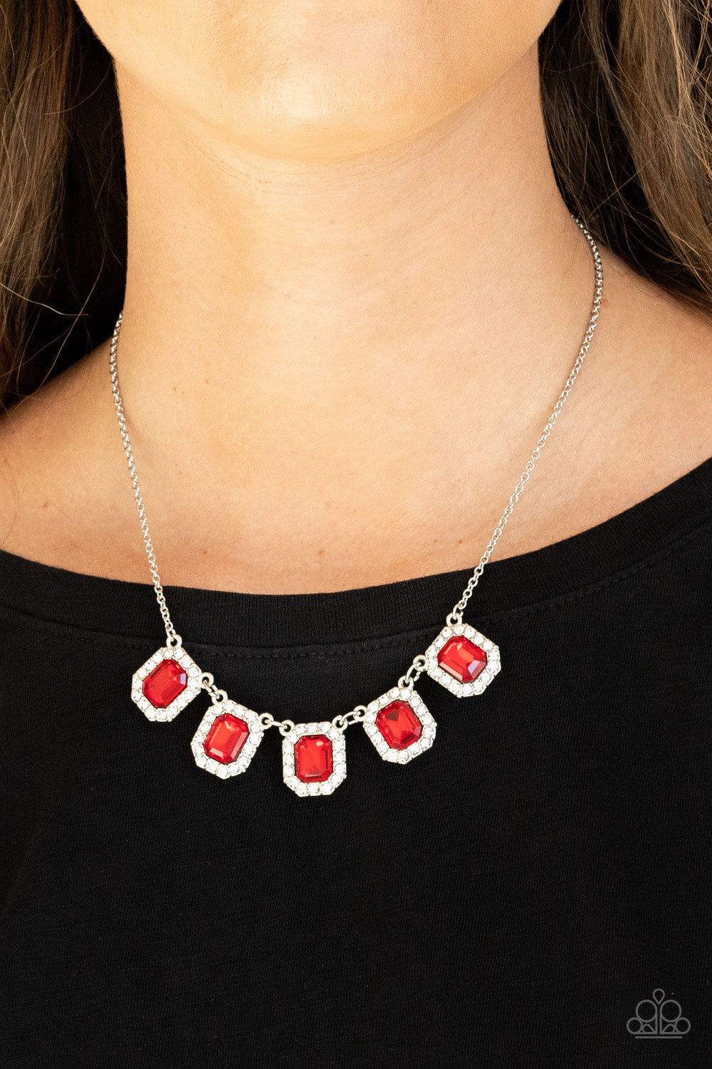 Paparazzi Necklaces - Next Level Luster - Red