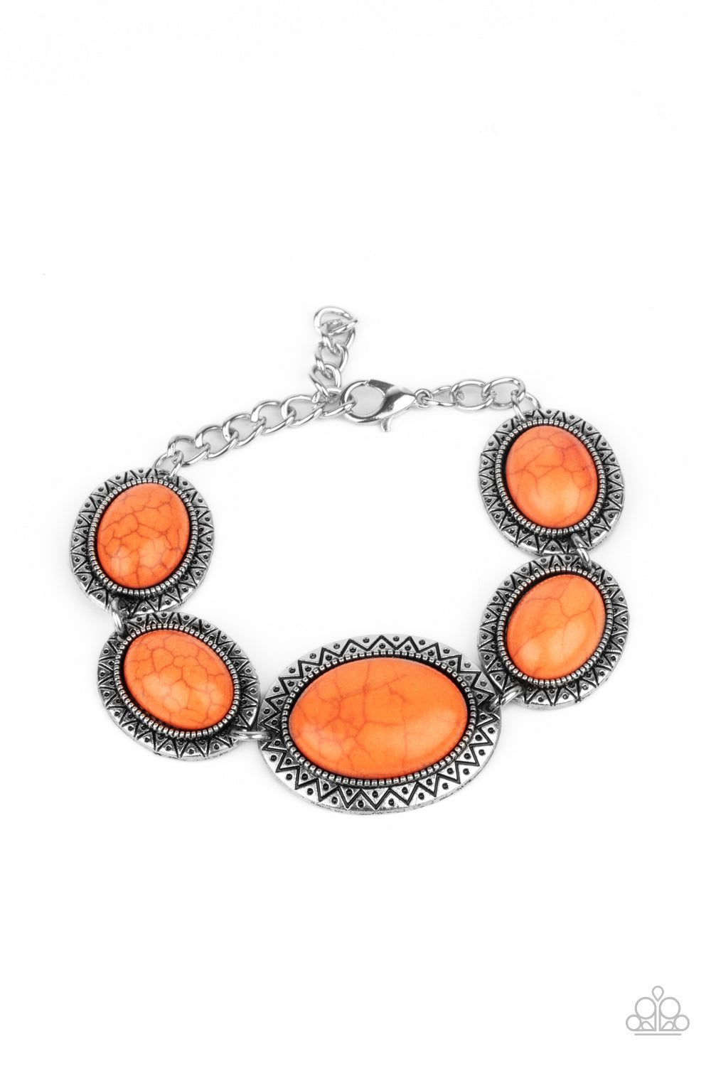 Paparazzi Bracelets - Mesa Time Zone - Orange