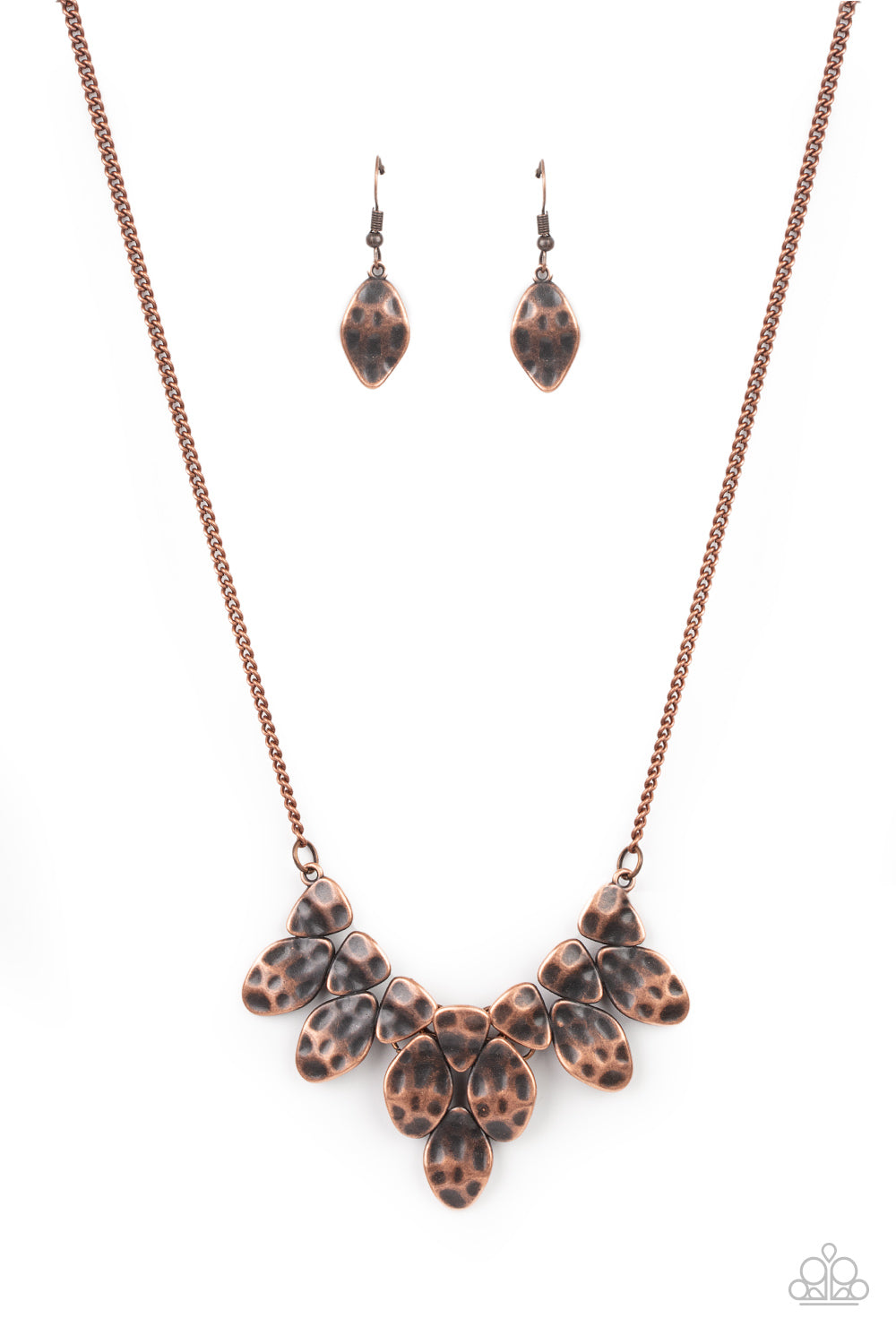 Paparazzi Necklaces - Rustic Smolder - Copper