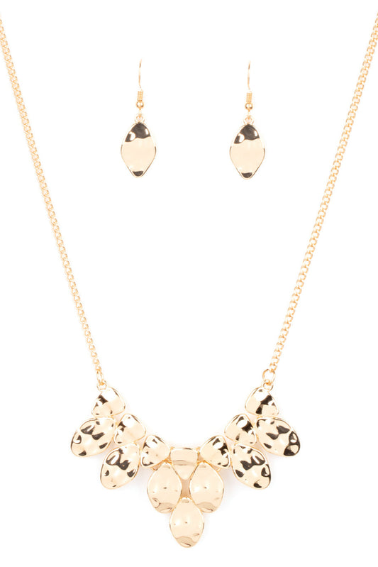 Paparazzi Necklaces - Rustic Smolder - Gold