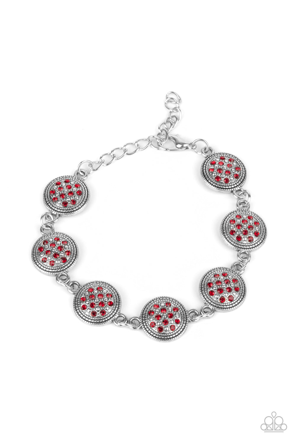 Paparazzi Bracelets - By Royal Decree - Red