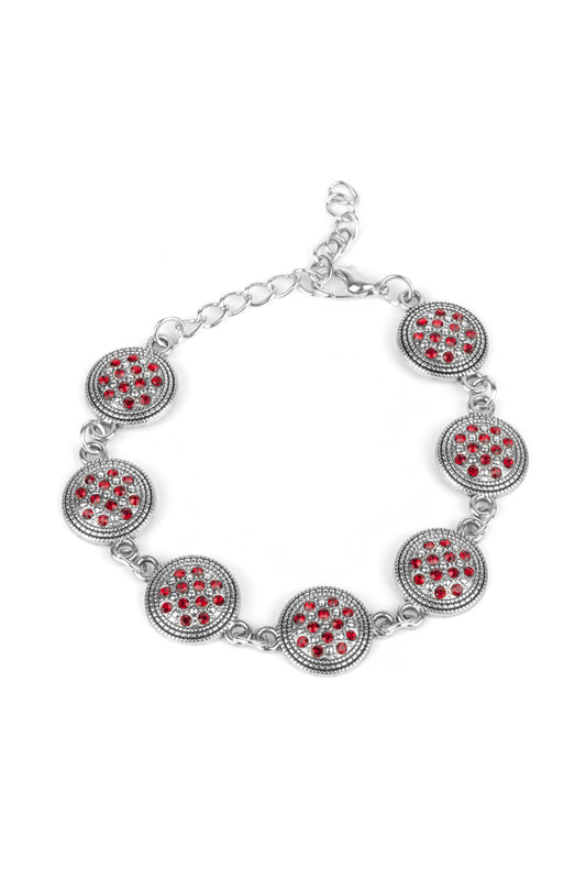 Paparazzi Bracelets - By Royal Decree - Red - B553