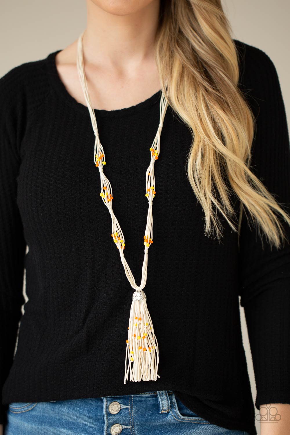 Paparazzi Necklaces - Summery Sensations - Orange