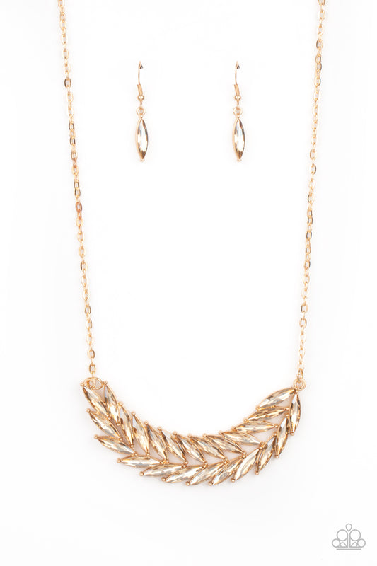 Paparazzi Necklaces - Flight of Fanciness - Gold