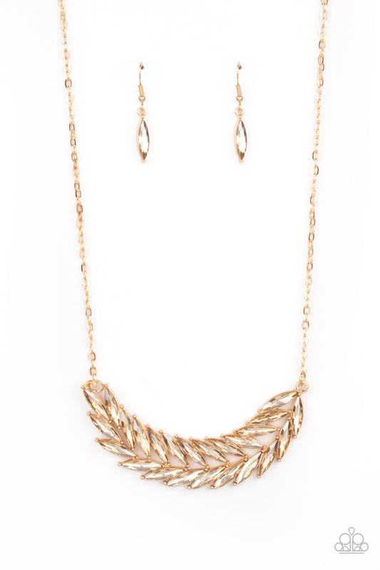 Paparazzi Necklaces - Flight of Fanciness - Gold