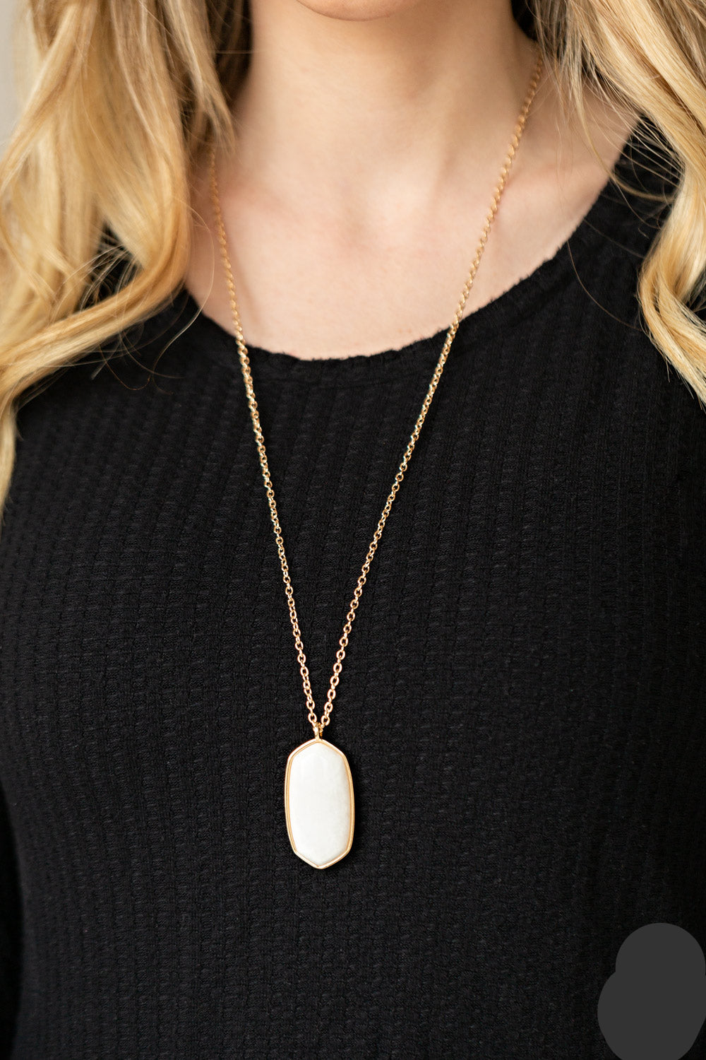 Paparazzi Necklaces - Elemental Elegance - White