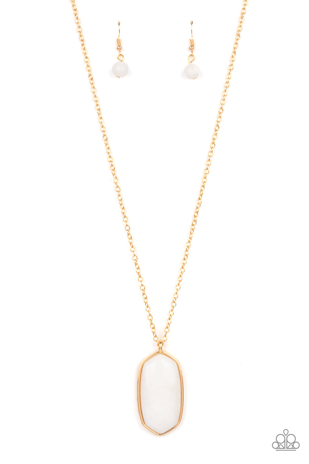Paparazzi Necklaces - Elemental Elegance - White