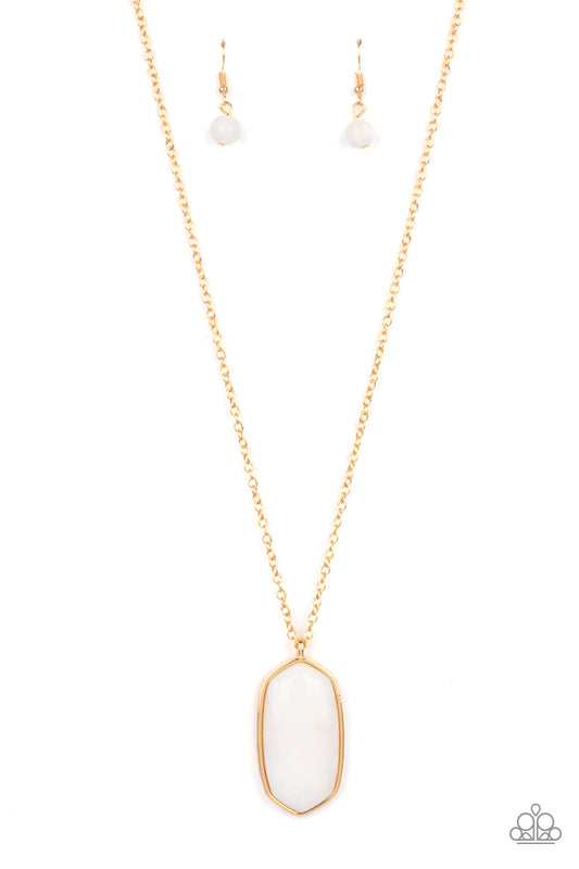 Paparazzi Necklaces - Elemental Elegance - White