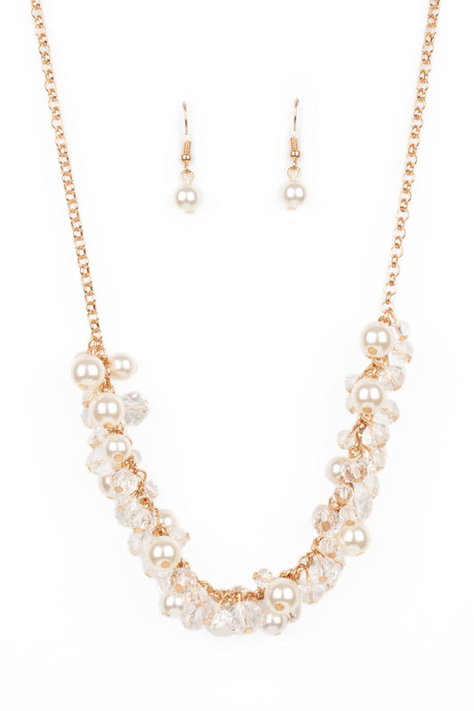 Paparazzi Necklaces - Pardon My Fringe - Gold