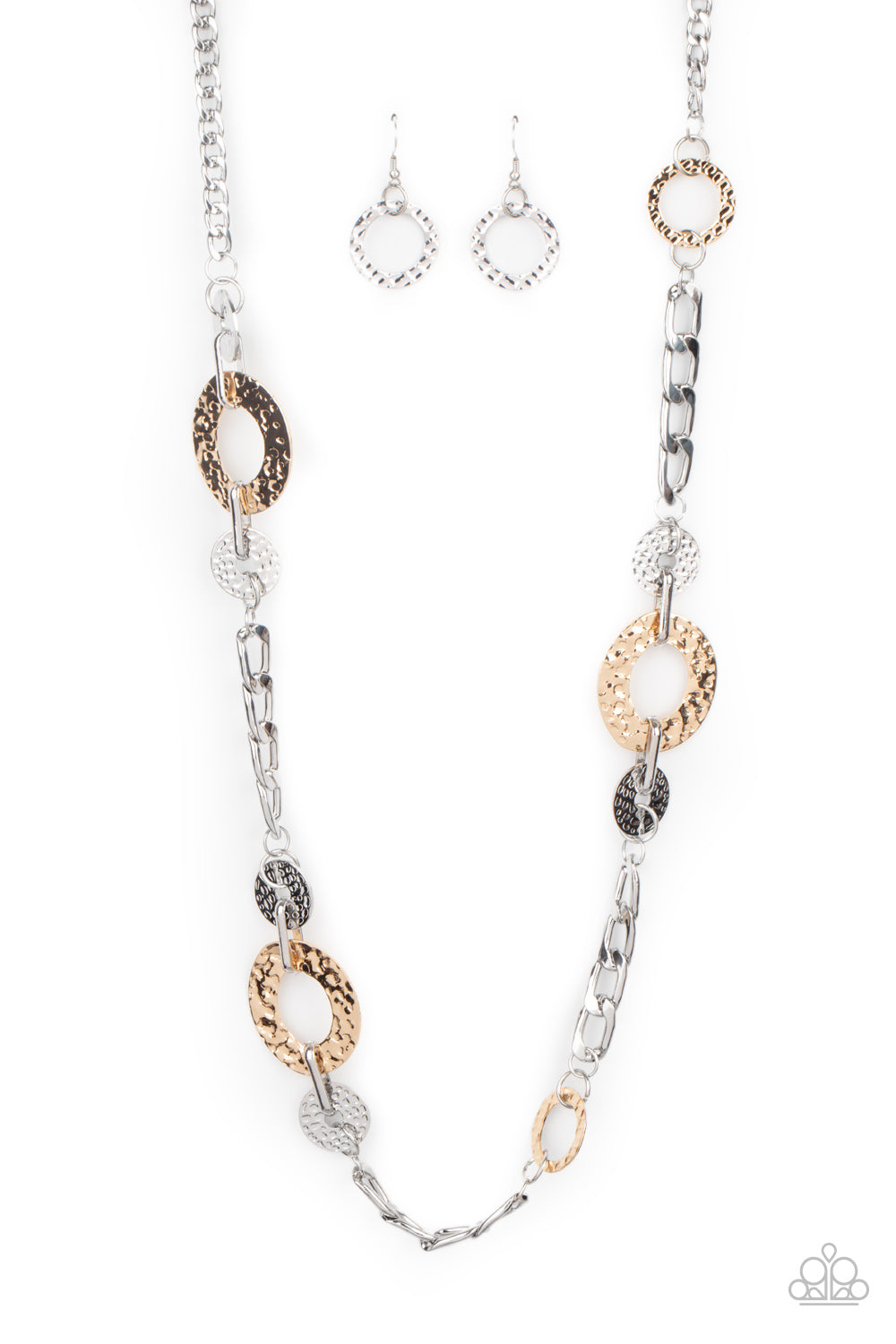 Paparazzi Necklaces - Mechanically Metro - Multi