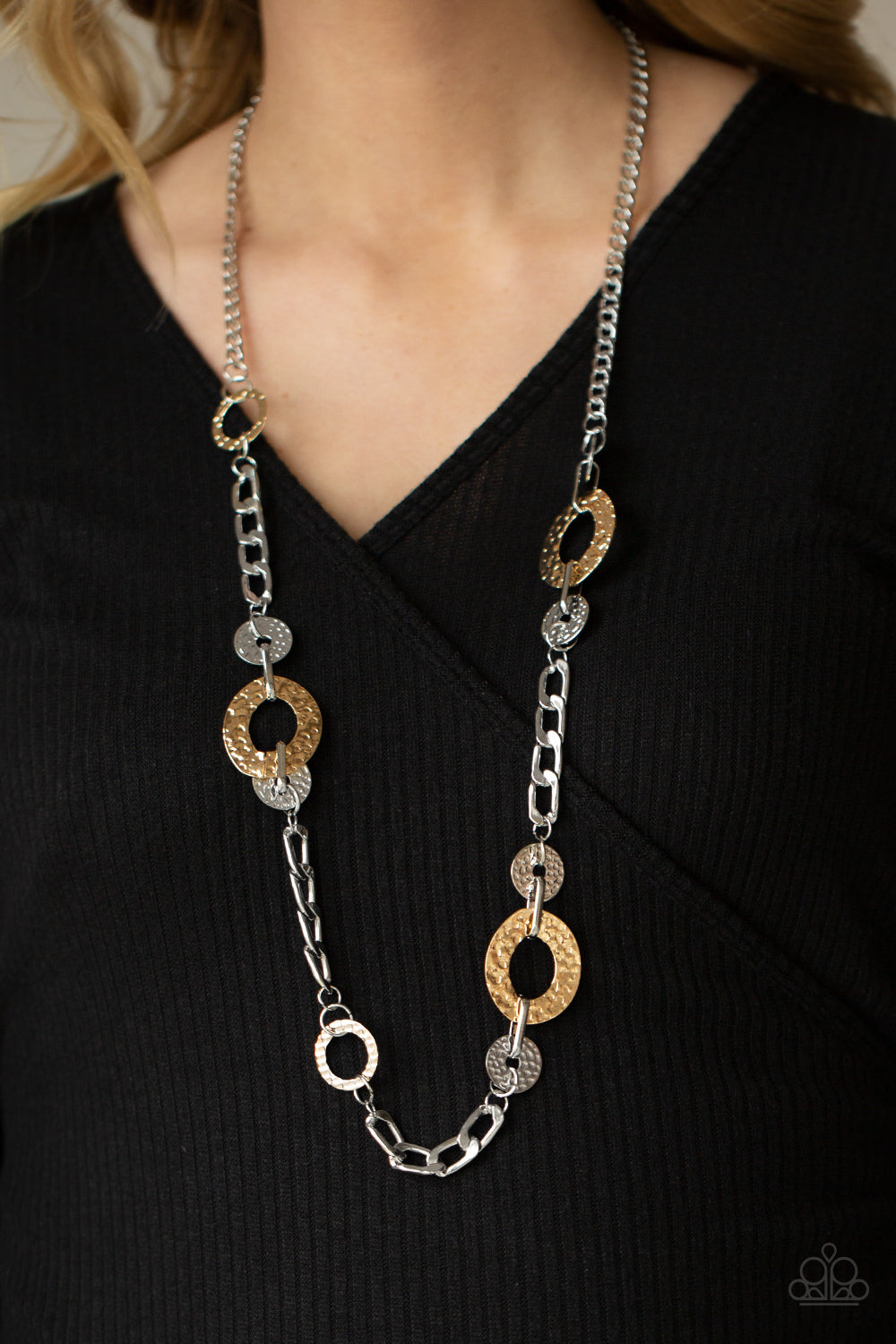 Paparazzi Necklaces - Mechanically Metro - Multi