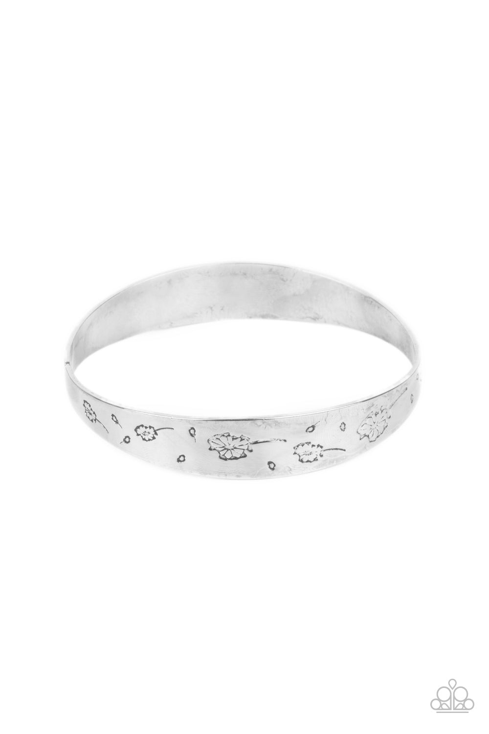 Paparazzi Bracelets - Dandelion Dreamland - Silver