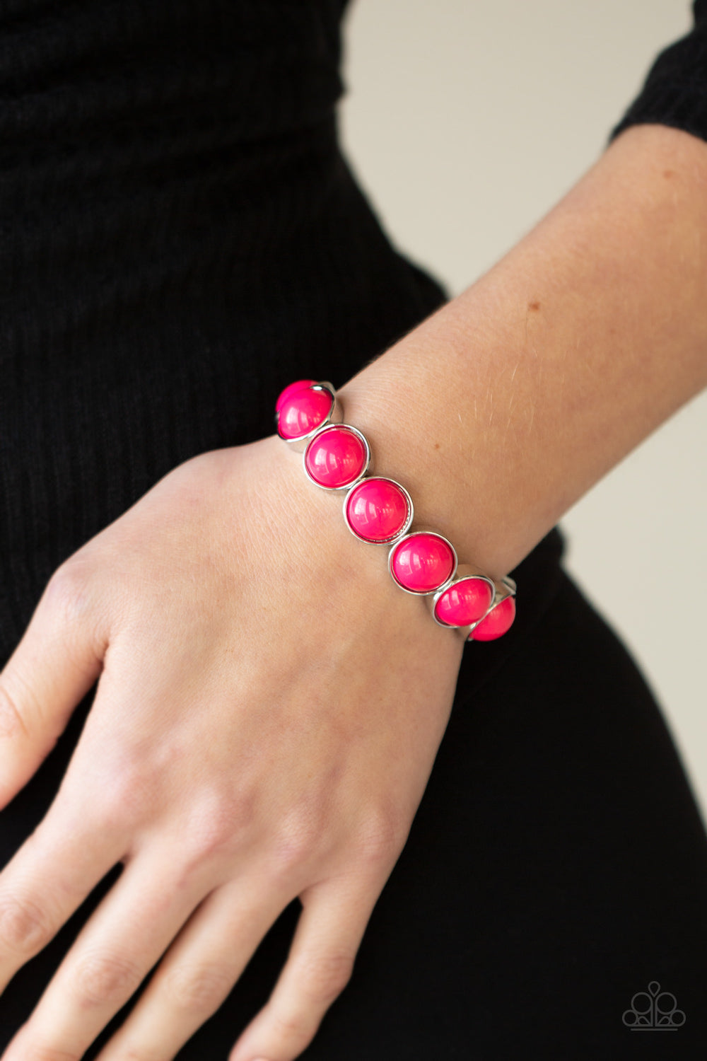 Paparazzi Bracelets - Pop, Drop, and Roll - Pink