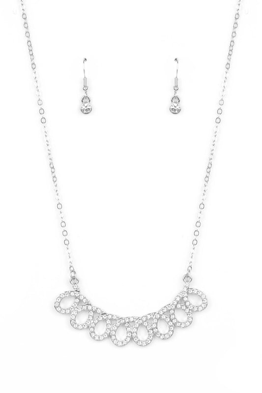 Paparazzi Necklaces - Timeless Trimmings - White