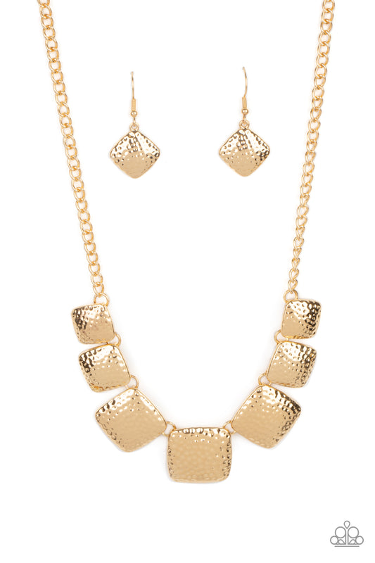 Paparazzi Necklaces - Keeping It Relic - Gold