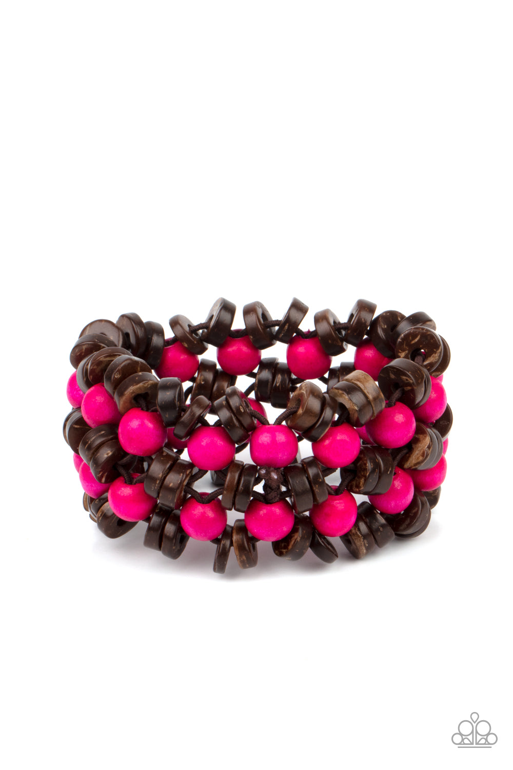 Paparazzi Bracelets - Tahiti Tourist - Pink