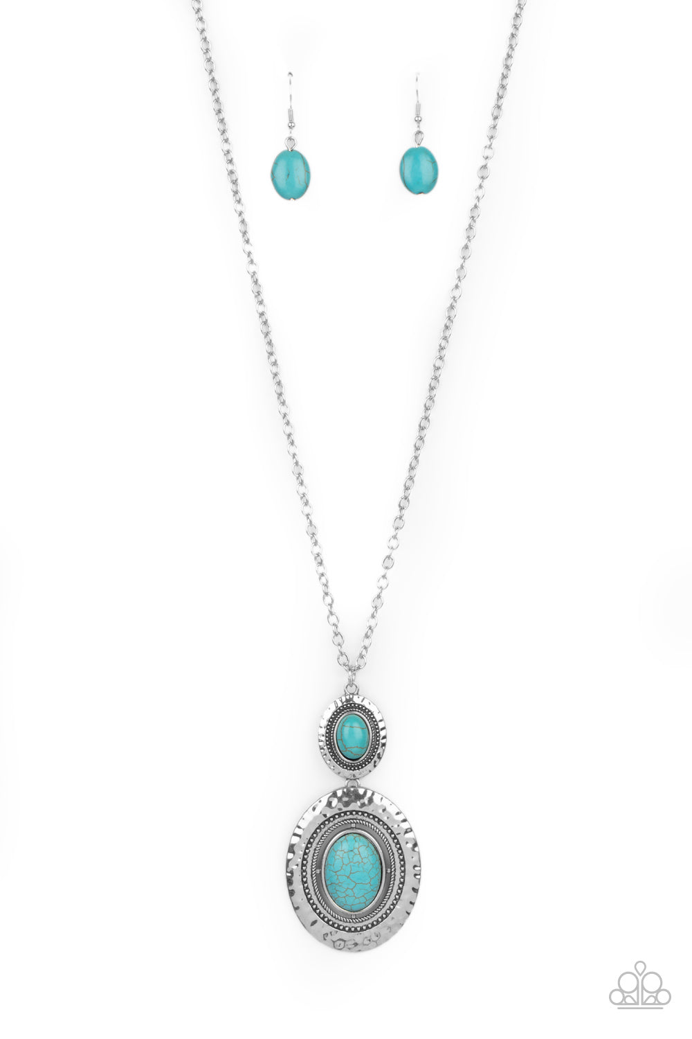 Paparazzi Necklaces - Southern Opera - Blue