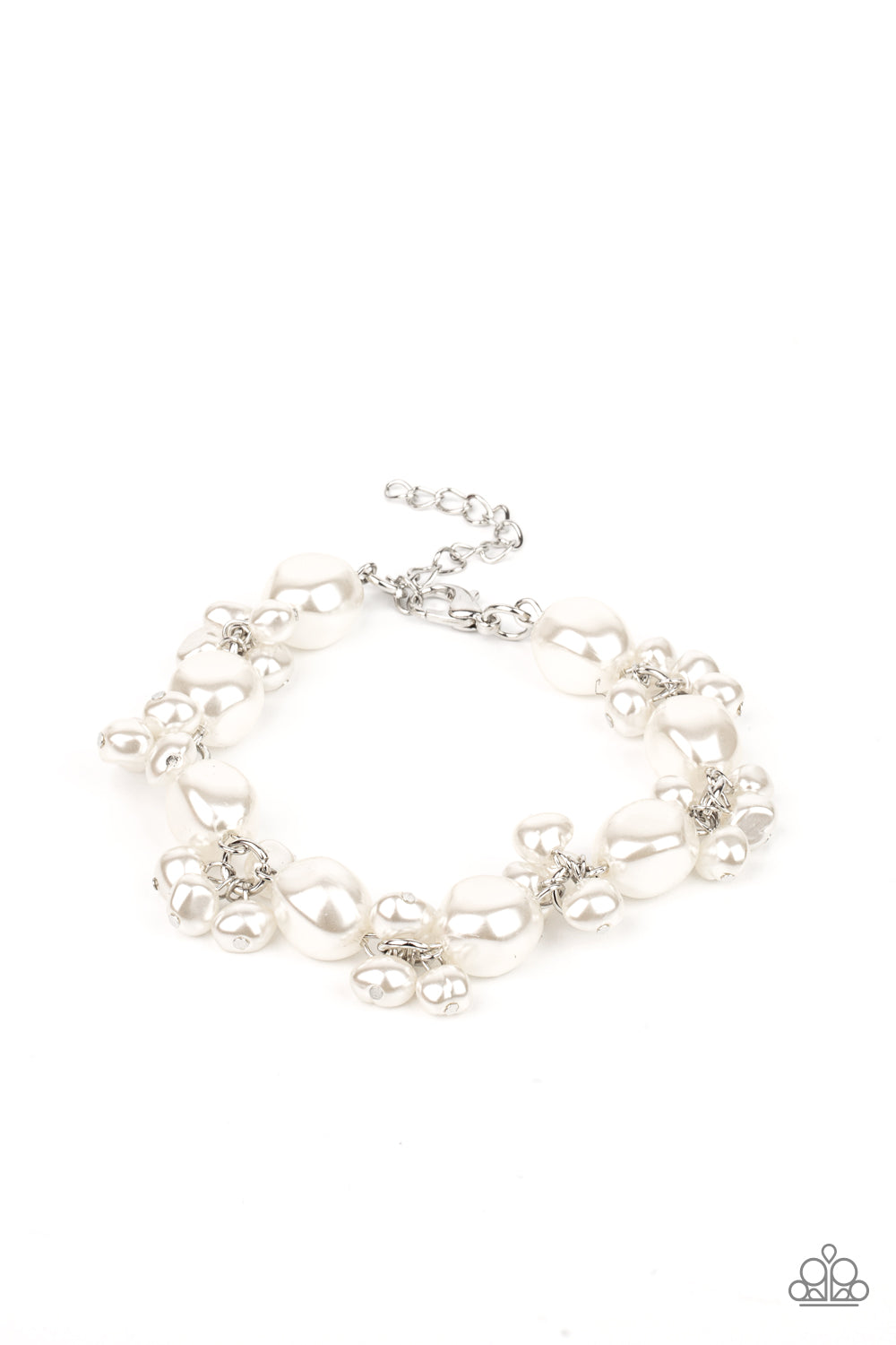 Paparazzi Bracelets - Imperfectly Perfect - White