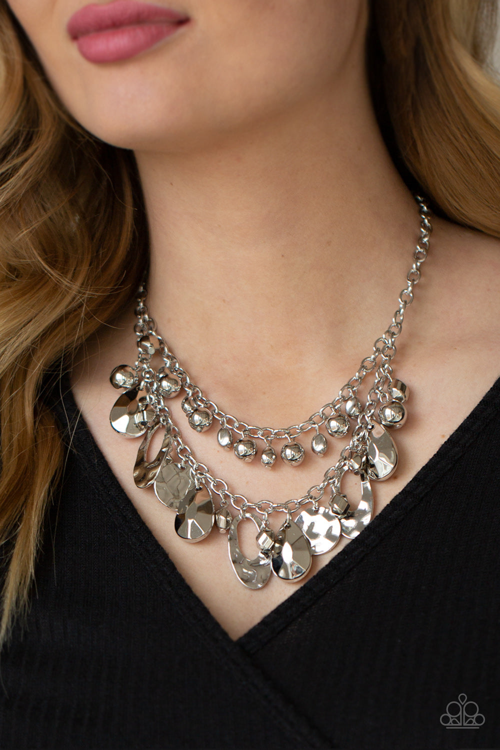 Paparazzi Necklaces - Extra Exhilarating - Silver
