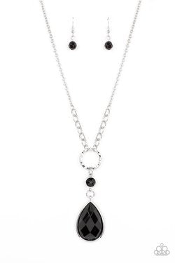 Paparazzi Necklaces - Valley Girl Glamour - Black