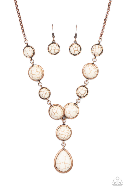 Paparazzi Necklaces - Terrestrial Trailblazer - Copper