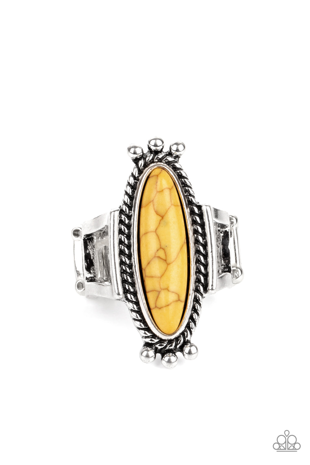 Paparazzi Rings - Sahara Escape - Yellow