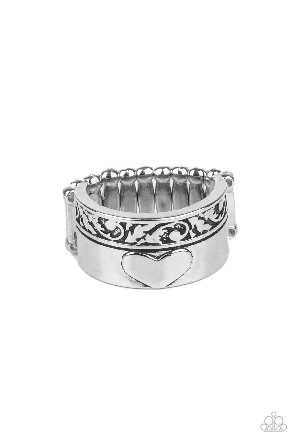 Paparazzi Rings - Garden Romance - Silver