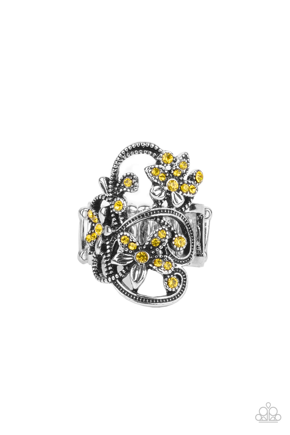 Paparazzi Rings - Bouquet Toss - Yellow