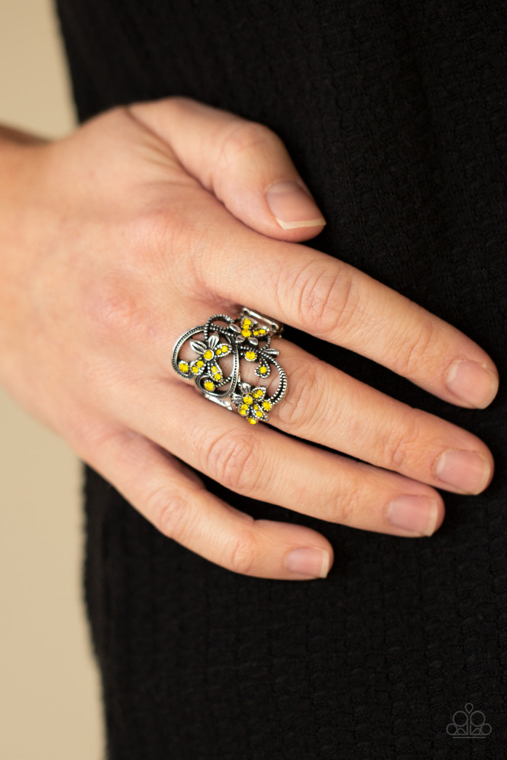 Paparazzi Rings - Bouquet Toss - Yellow