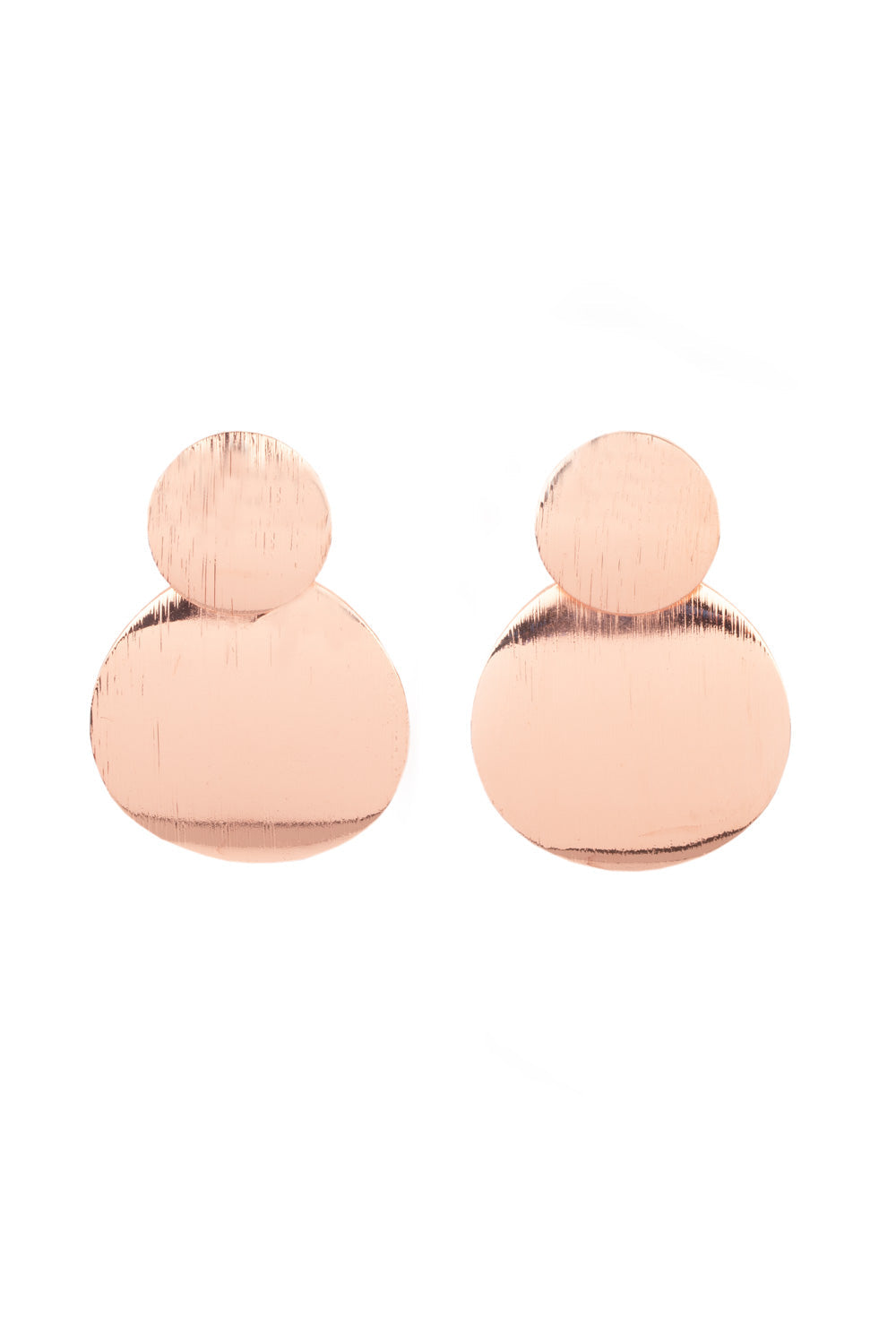 Paparazzi Earrings - Here Today, Gong Tomorrow - Copper