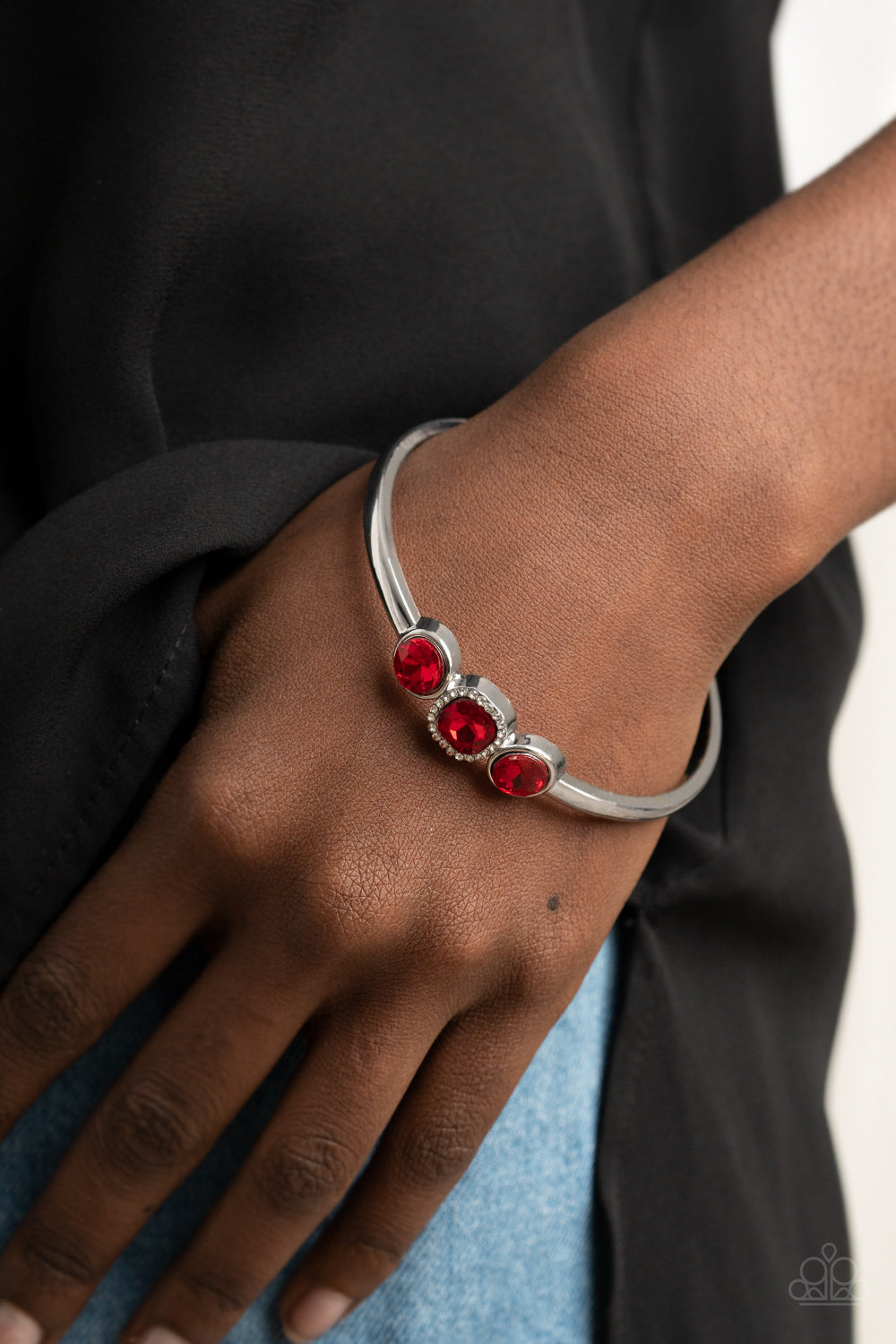 Paparazzi Bracelets - Royal Demands - Red