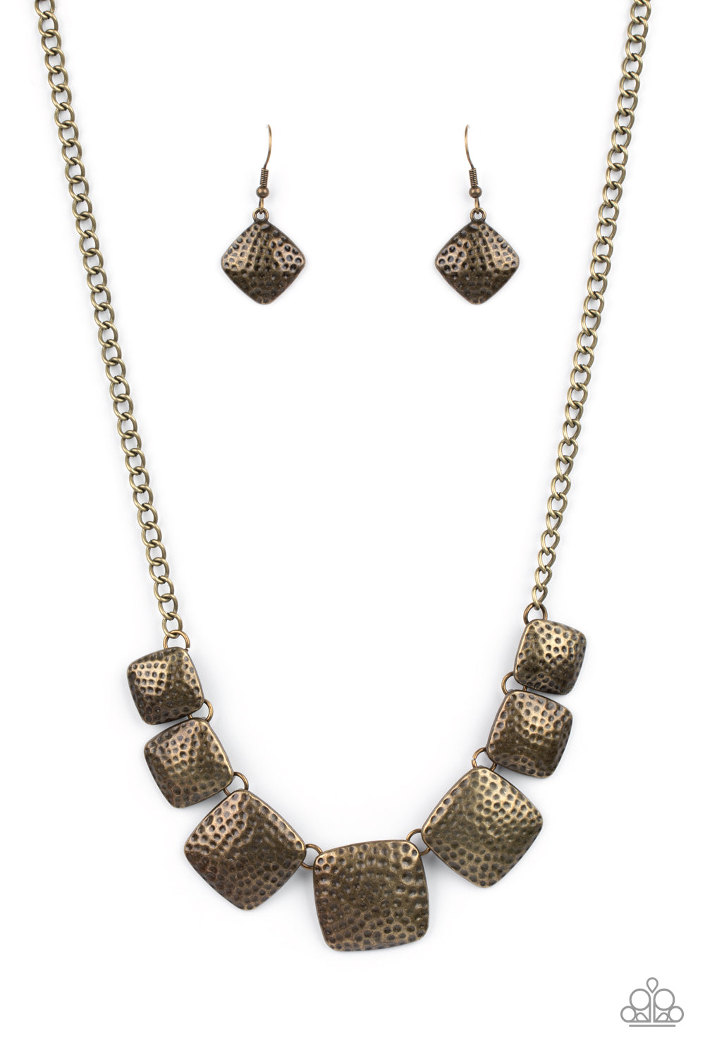Paparazzi Necklaces - Keeping It Relic - Brass